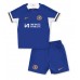 Billige Chelsea Børnetøj Hjemmebanetrøje til baby 2023-24 Kortærmet (+ korte bukser)